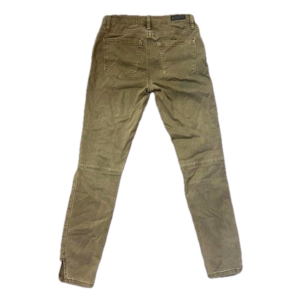Blank NYC jeans low rise green/khaki color size 25​ - Picture 3 of 4